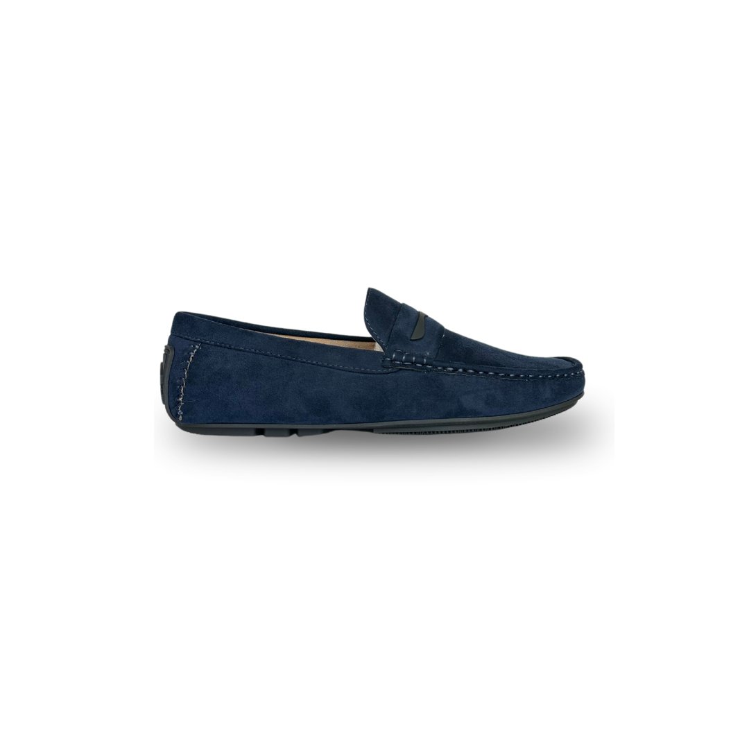 Mocasines Jeep Para Hombre JM51041A En Lona, Suela De Caucho Y Estilo Casual Sand O Navy