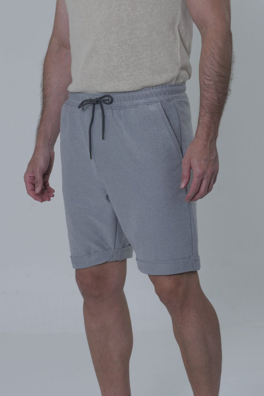 Bermuda Burda Js Hombre Gris Jaspe - JON SONEN COLOMBIA