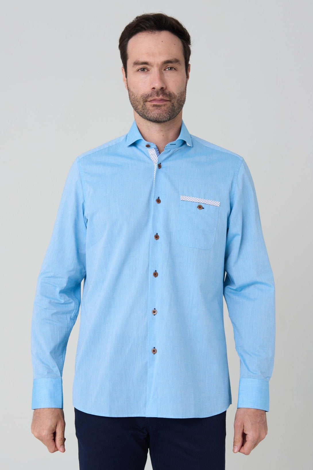 Camisa Jon Sonen casual manga larga - JON SONEN COLOMBIA