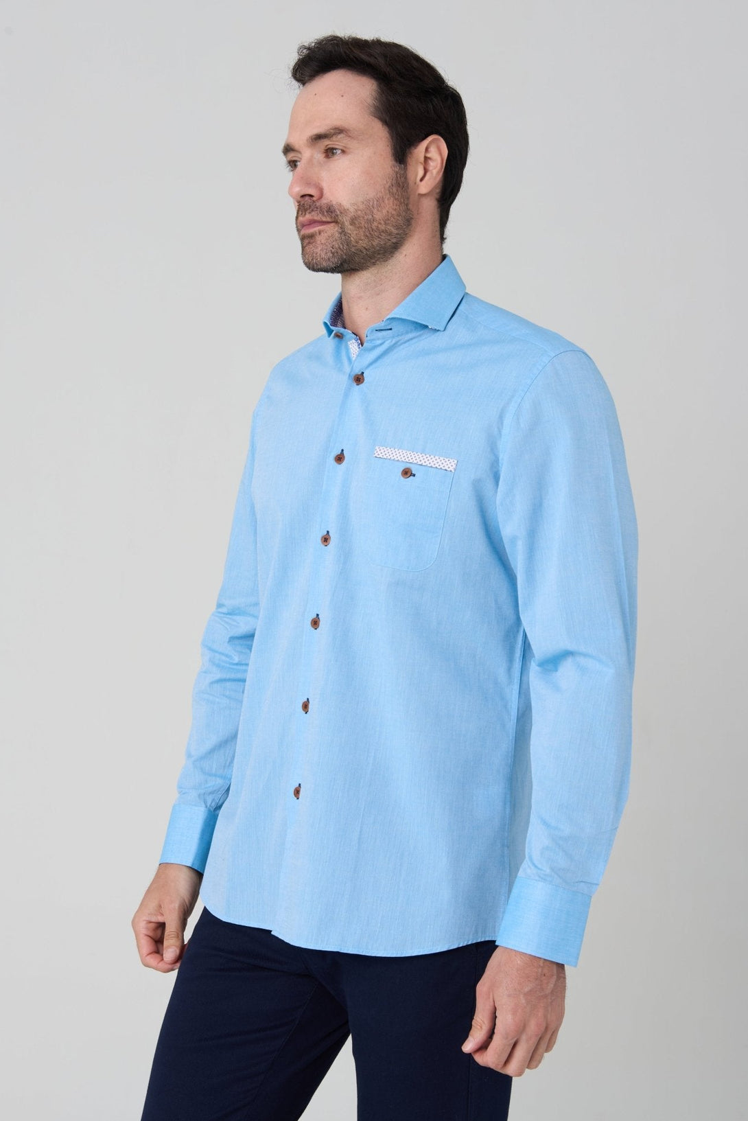 Camisa Jon Sonen casual manga larga - JON SONEN COLOMBIA