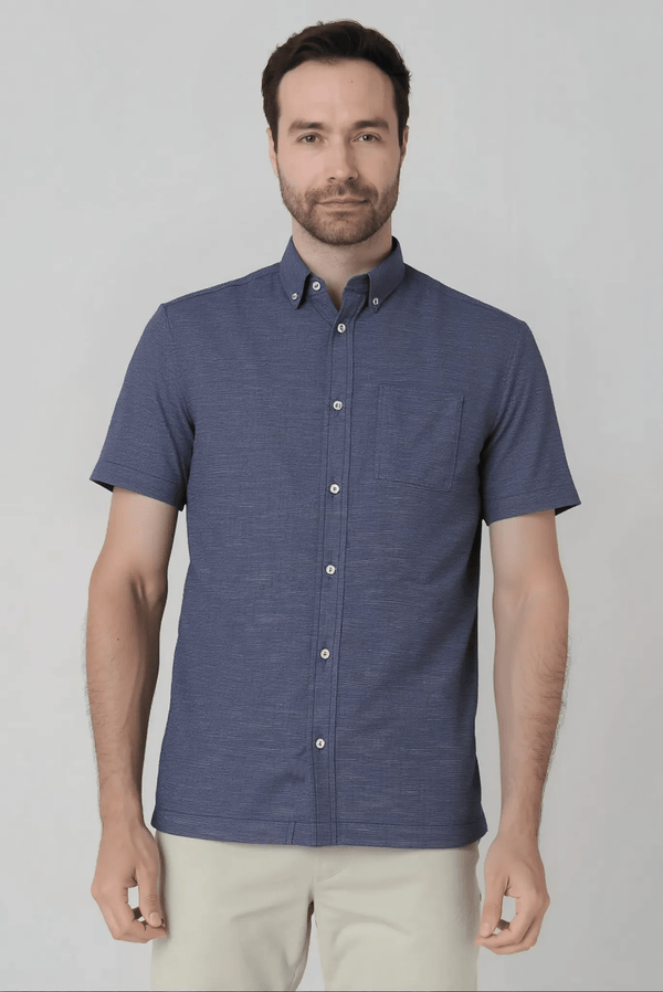Camisa Manga Corta Casual Jon Sonen - JON SONEN COLOMBIA