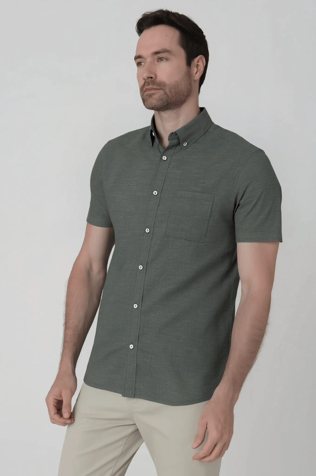 Camisa Manga Corta Casual Jon Sonen - JON SONEN COLOMBIA