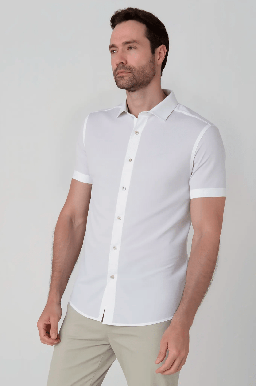Camisa Manga Corta Jon Sonen Casual - JON SONEN COLOMBIA