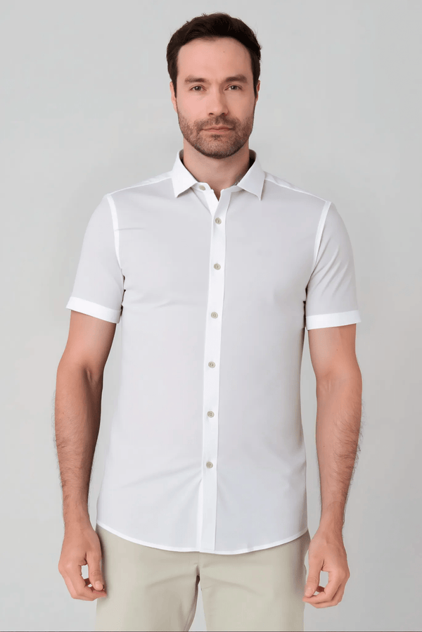 Camisa Manga Corta Jon Sonen Casual - JON SONEN COLOMBIA