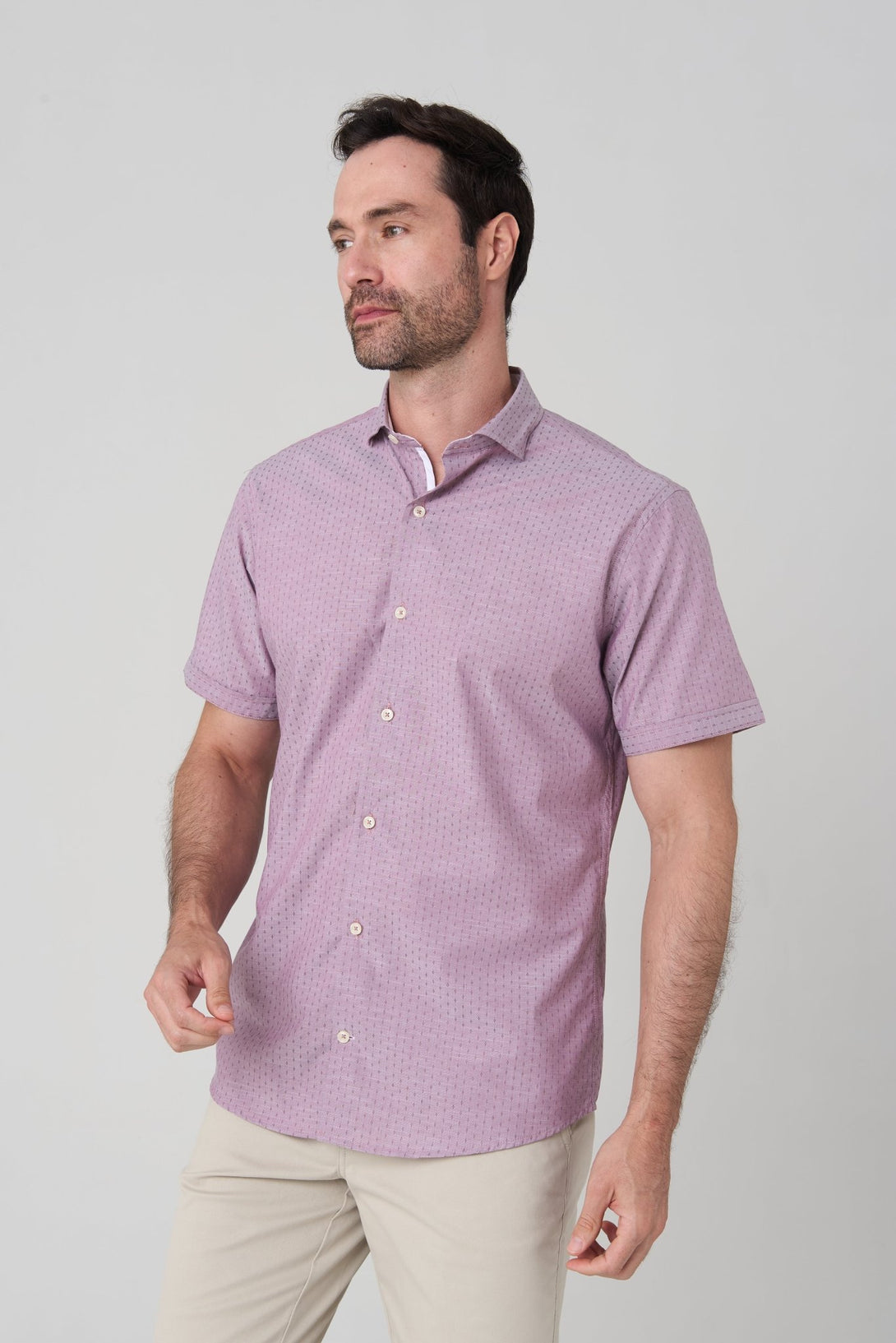 Camisa manga corta Jon Sonen cotton - JON SONEN COLOMBIA