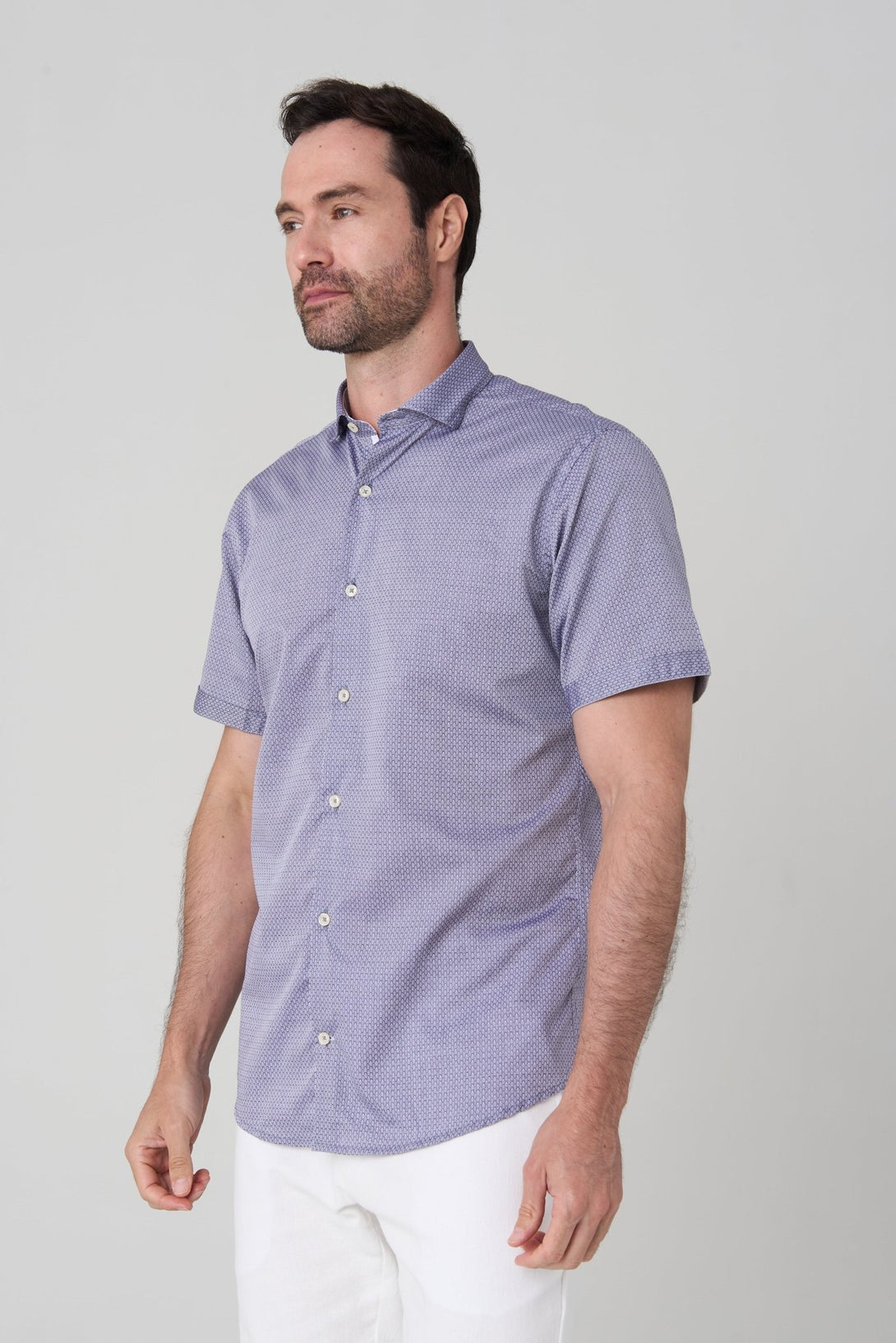 Camisa manga corta Jon Sonen cotton - JON SONEN COLOMBIA