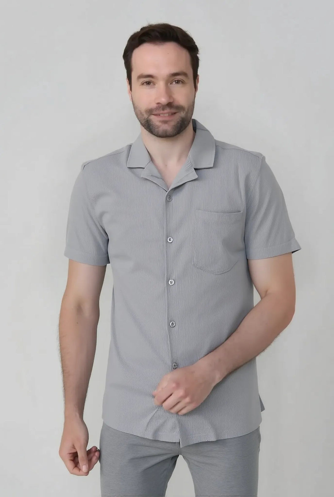 Camisa manga corta Jon Sonen - JON SONEN COLOMBIA