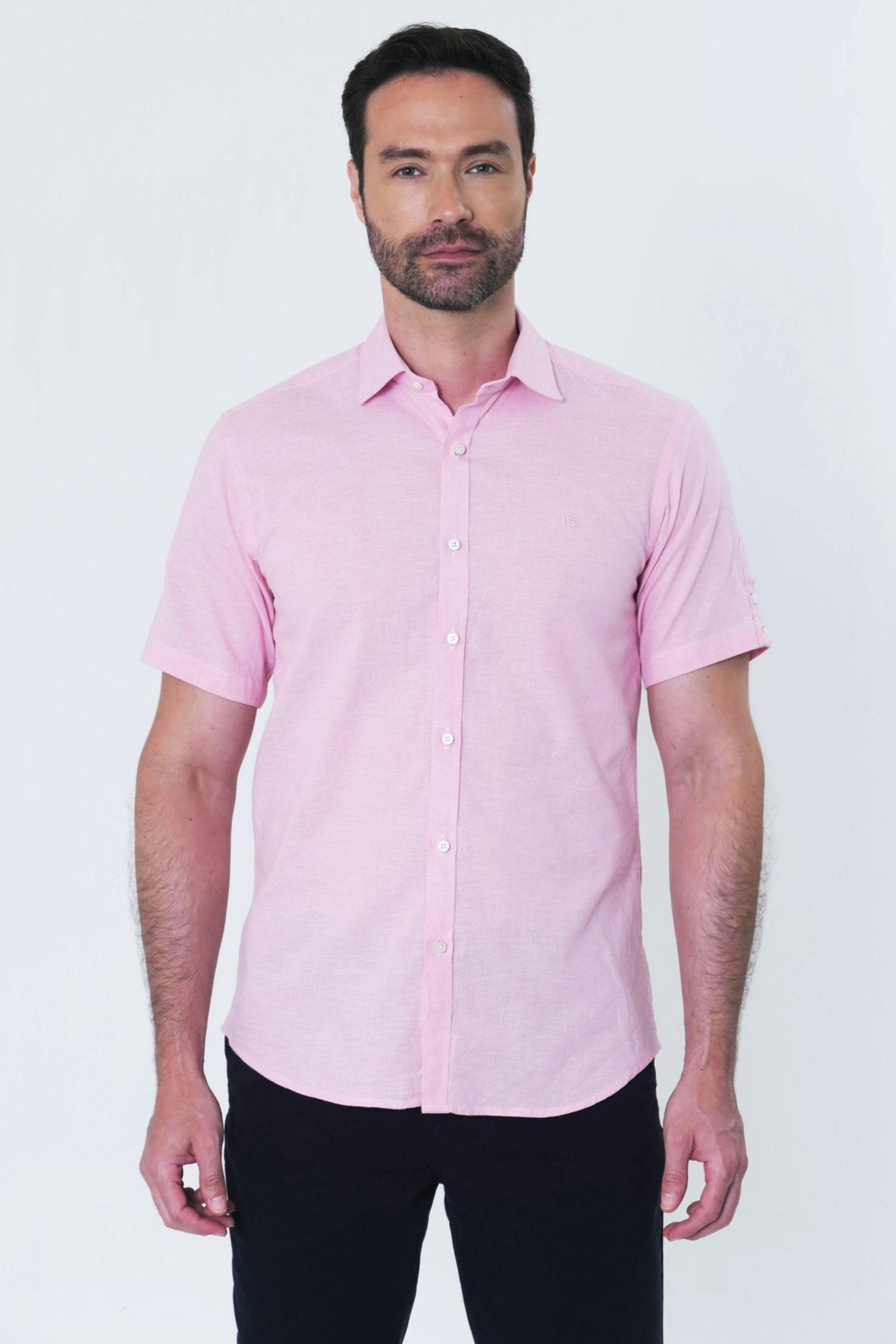 Camisa Manga Corta Lino/A Bies Jon Sonen - JON SONEN COLOMBIA