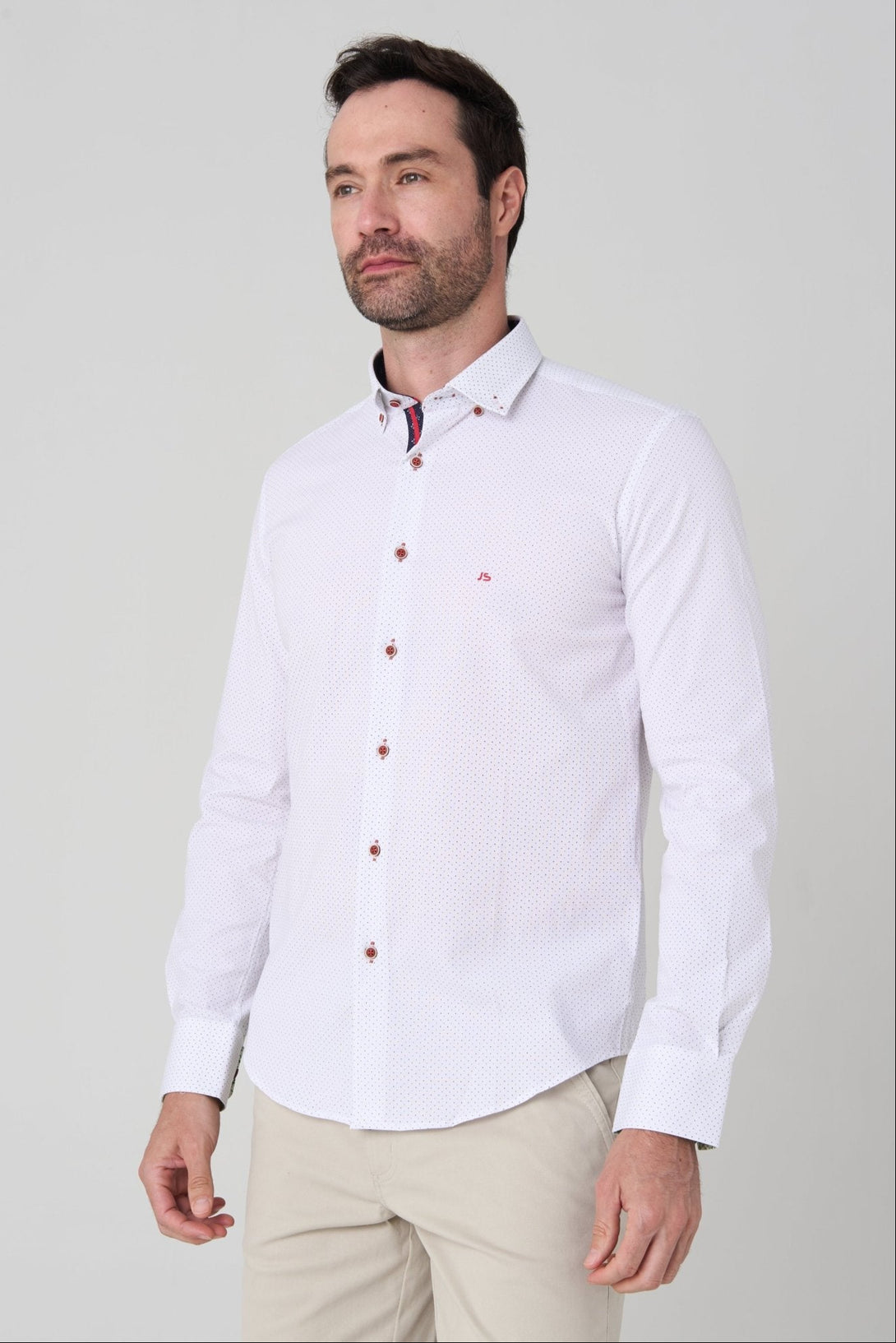 Camisa manga larga casual - JON SONEN COLOMBIA