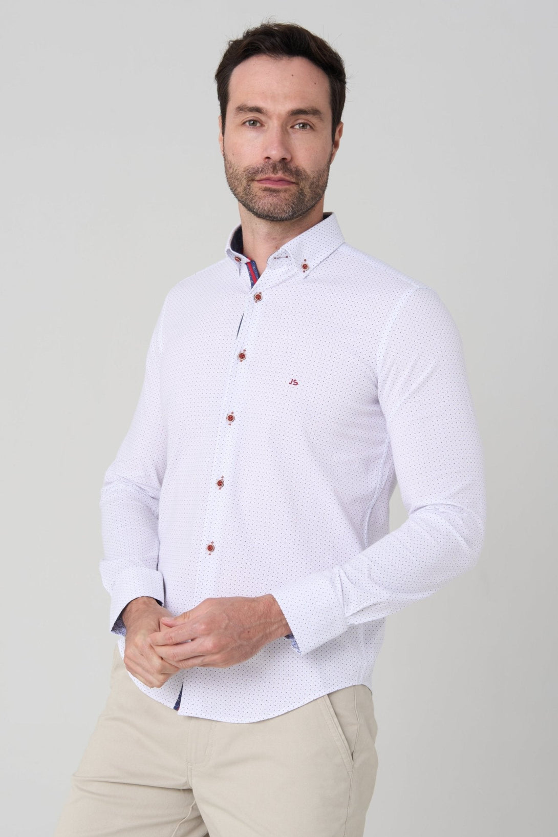 Camisa manga larga casual - JON SONEN COLOMBIA