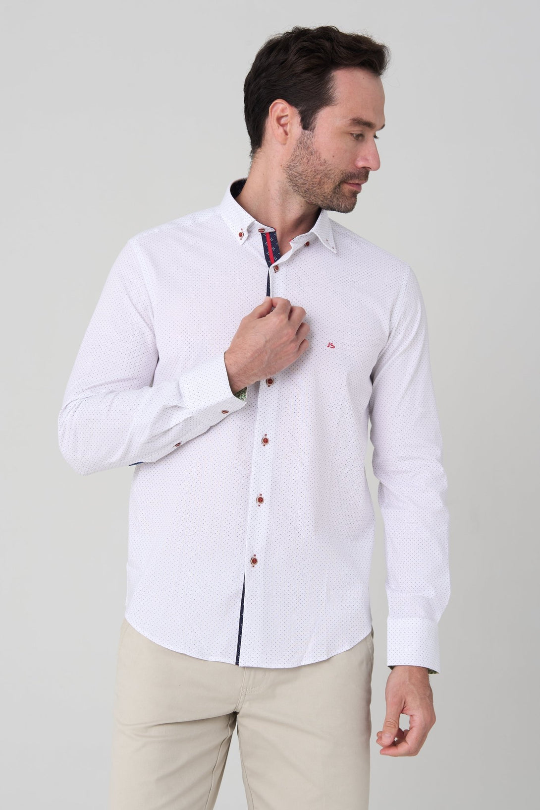 Camisa manga larga casual - JON SONEN COLOMBIA