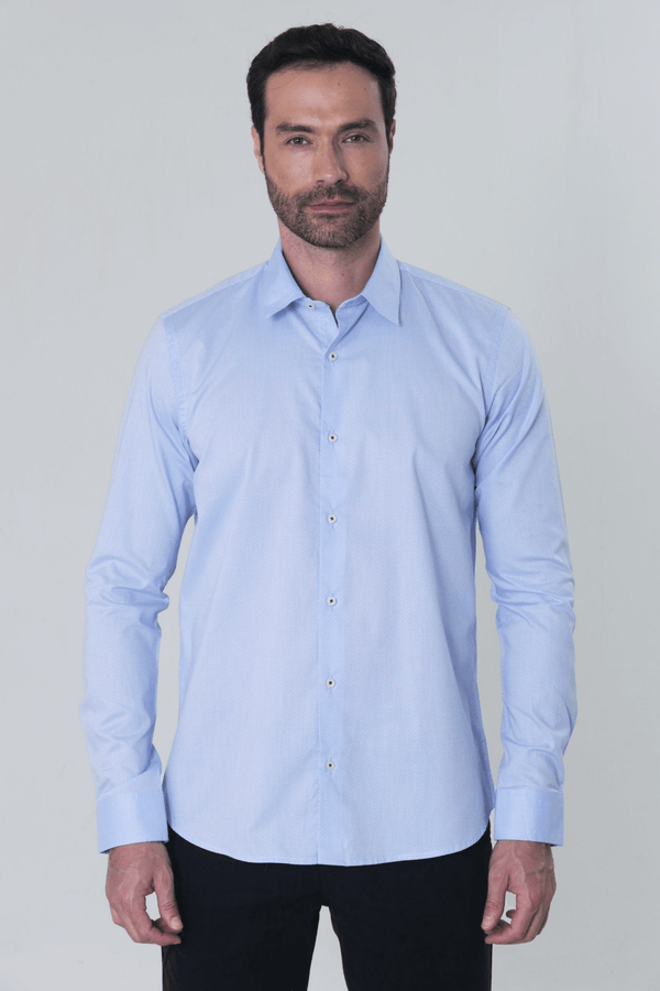 Camisa Manga Larga de Rayas - JON SONEN COLOMBIA