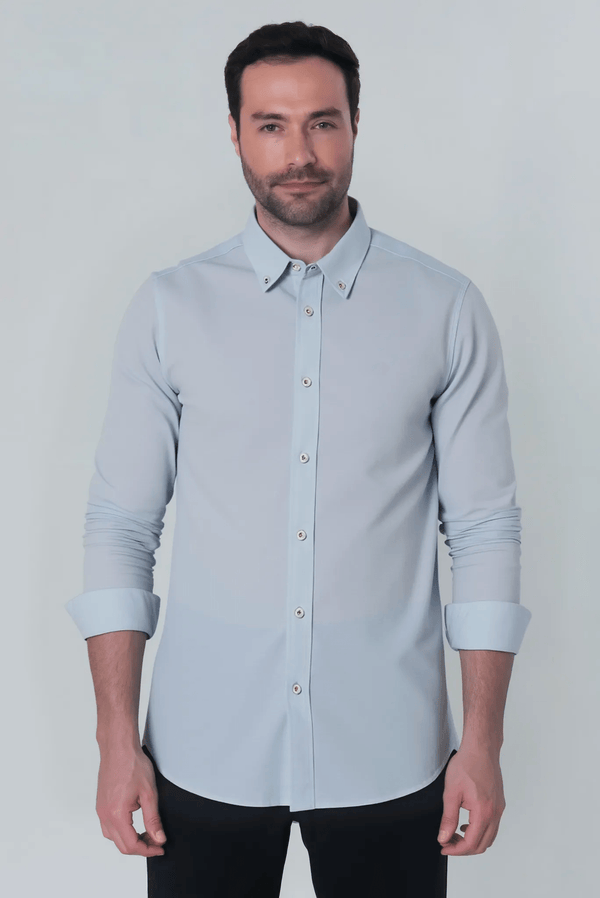 Camisa Manga Larga Jon Sonen 100% Algodón - JON SONEN COLOMBIA