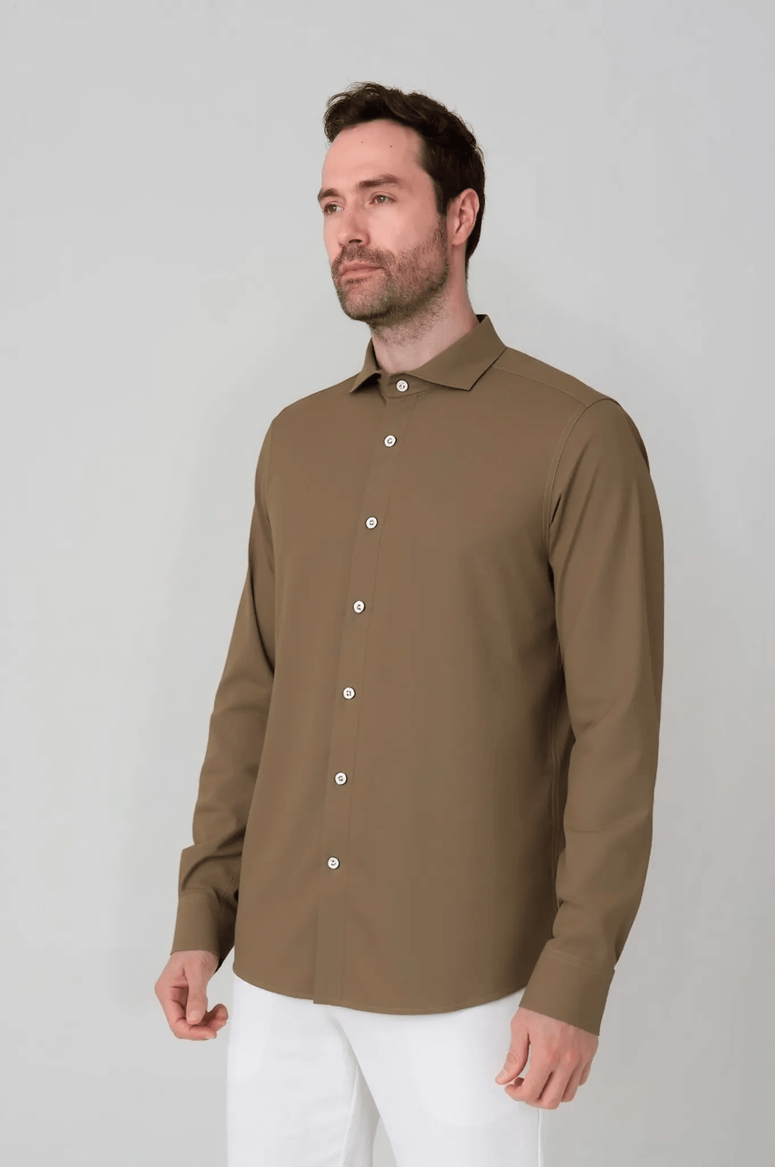 Camisa manga larga Jon sonen Lino / Algodón - JON SONEN COLOMBIA