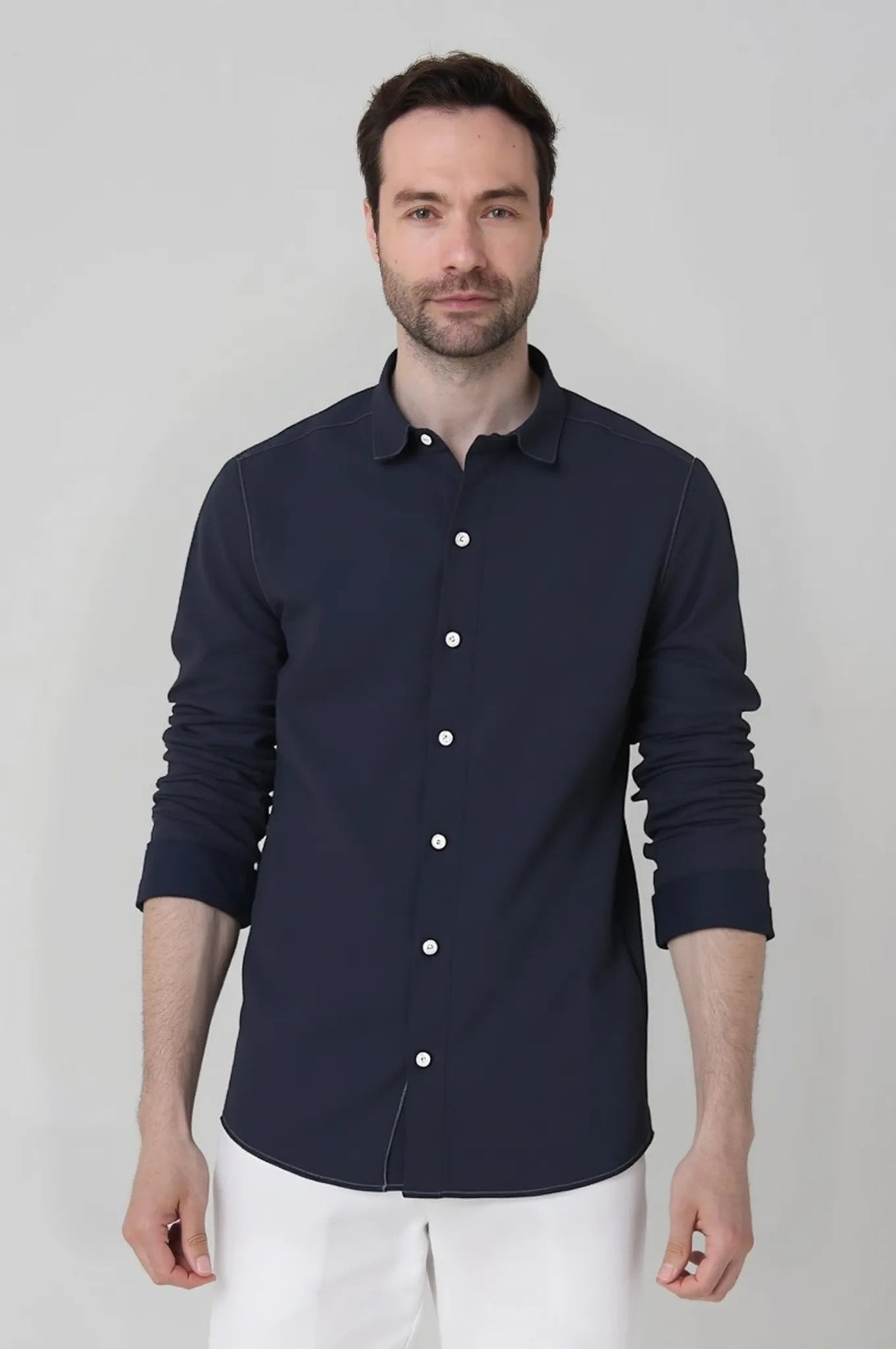 CAMISA MANGA LARGA LINO JON SONEN - JON SONEN COLOMBIA