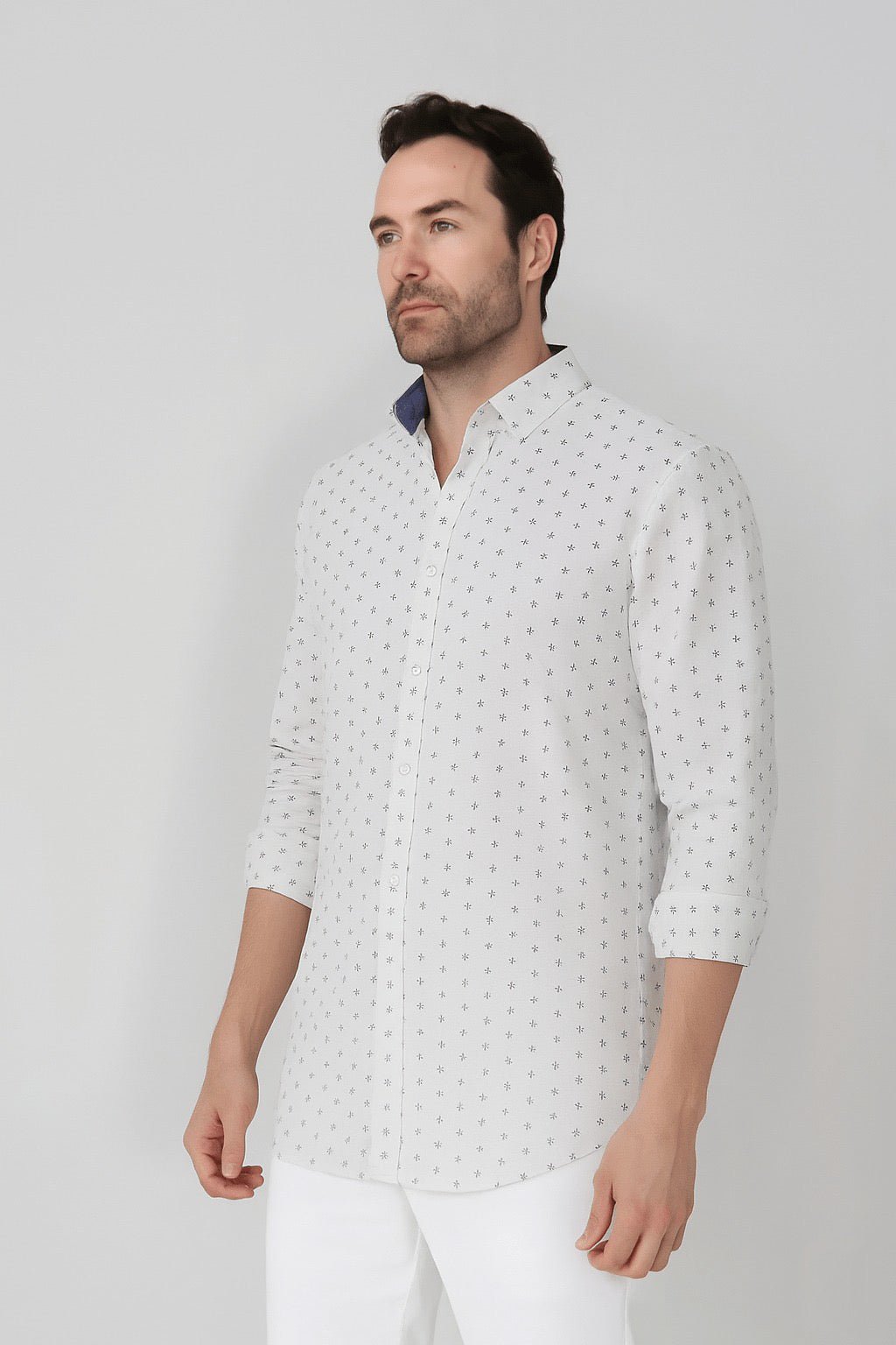 Camisa manga larga Milan Sky Jon Sonen - JON SONEN COLOMBIA