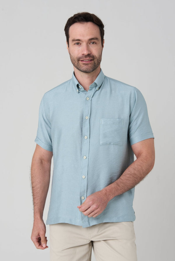 Camisa manga larga sport lino Jon Sonen - JON SONEN COLOMBIA