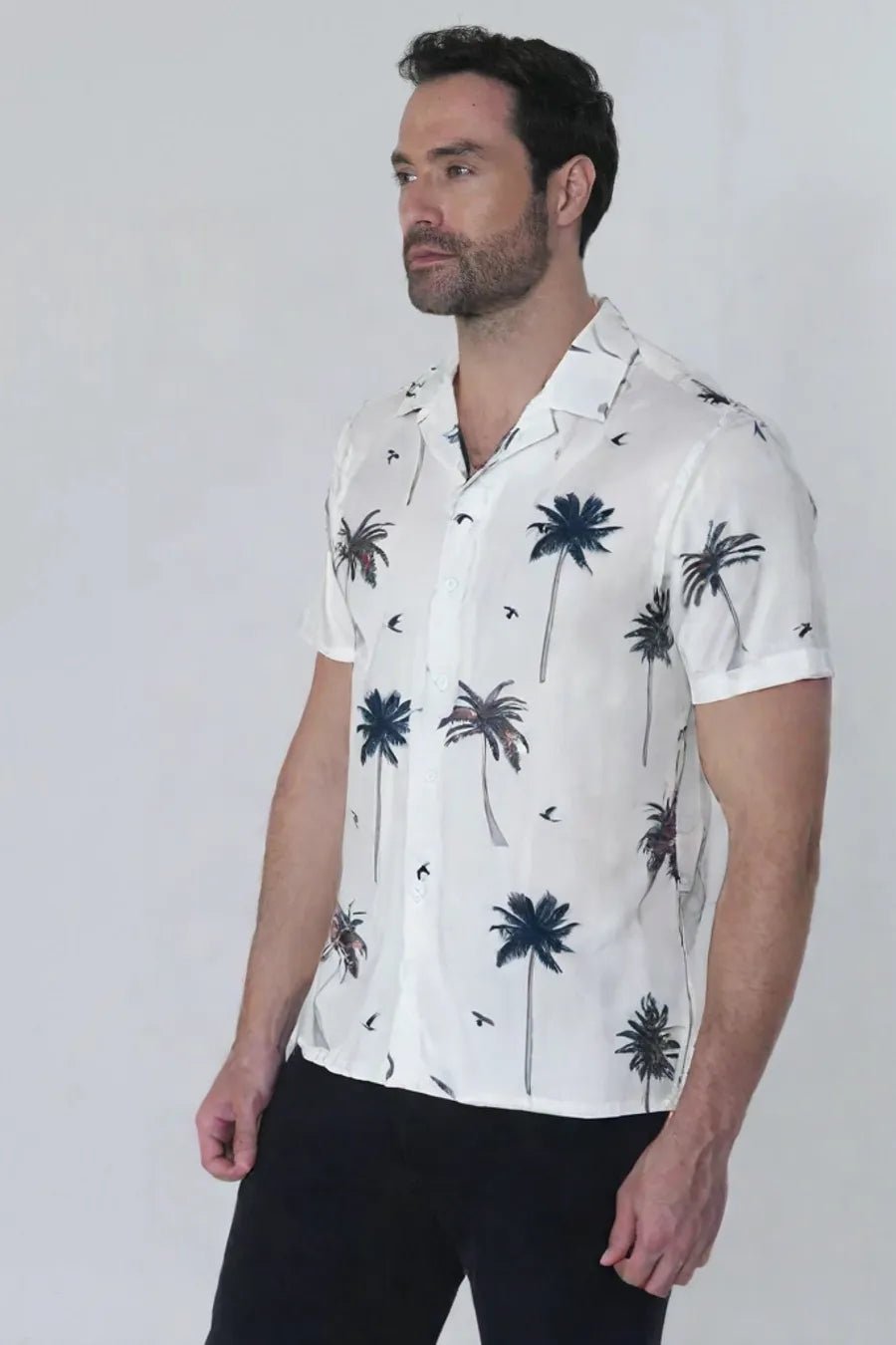 Camisa Mc Cuello sport estampada - JON SONEN COLOMBIA