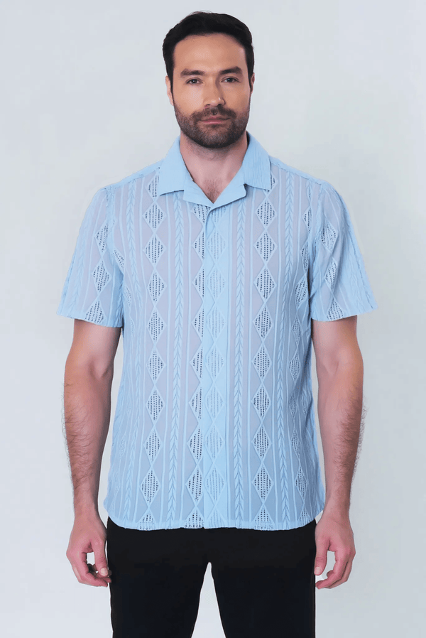 Camisa mc cuello sport Jon Sonen - JON SONEN COLOMBIA