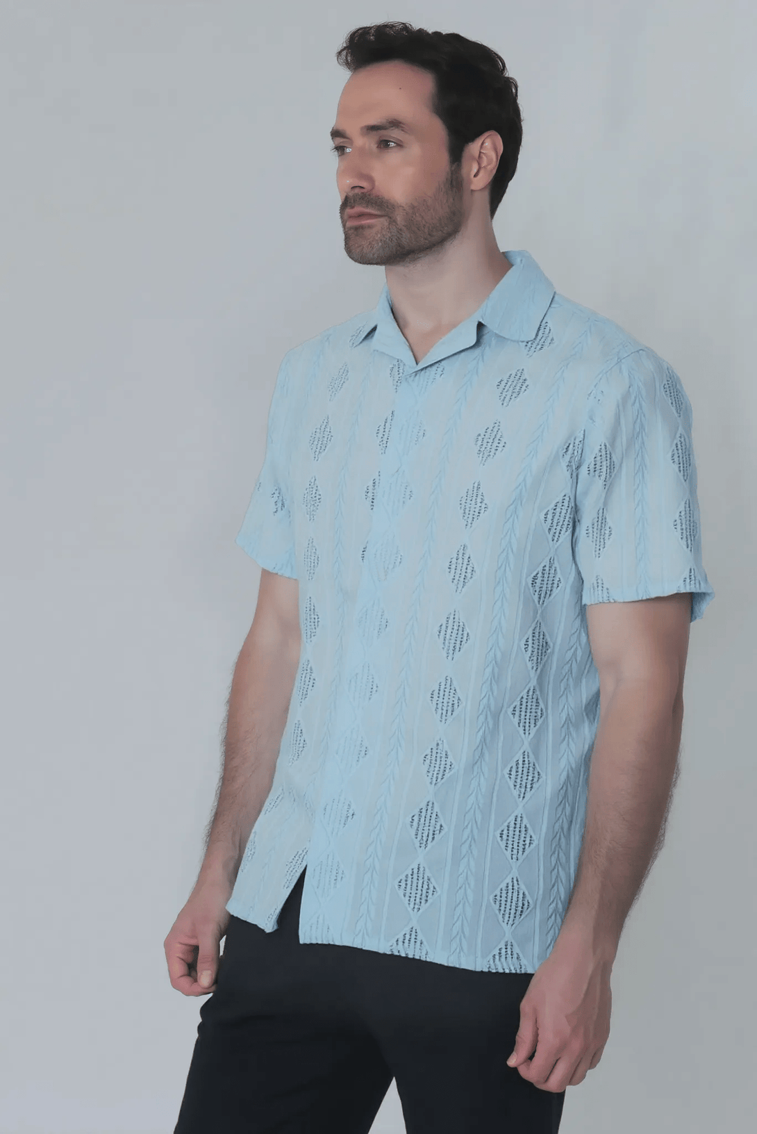 Camisa mc cuello sport Jon Sonen - JON SONEN COLOMBIA