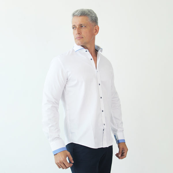 Camisa Collection ML Hombre Blanco