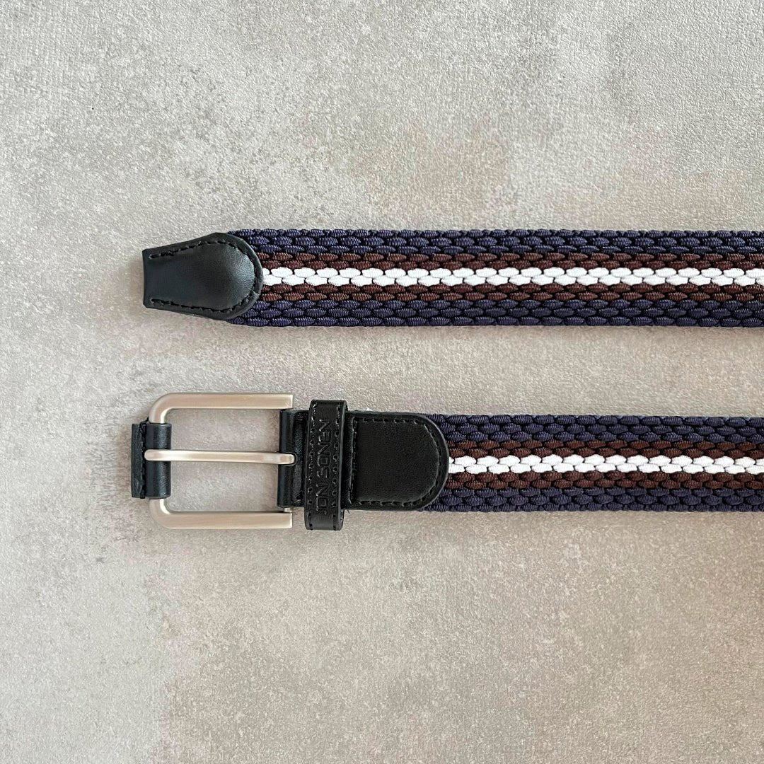 Cinturón Js Navy Brown - JON SONEN COLOMBIA