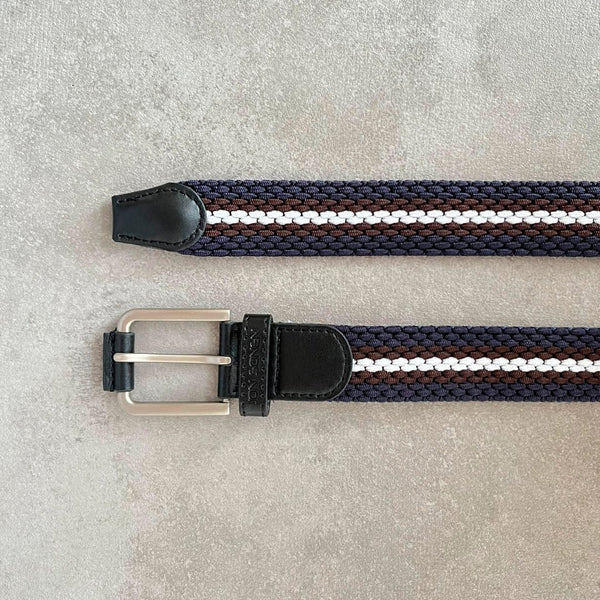 Cinturón Js Navy Brown - JON SONEN COLOMBIA