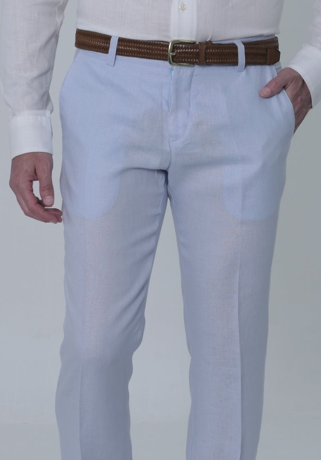 Pantalón clasic Jon Sonen lino - JON SONEN COLOMBIA