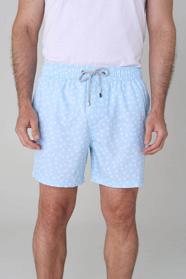Pantaloneta estampada mini palmas - JON SONEN COLOMBIA