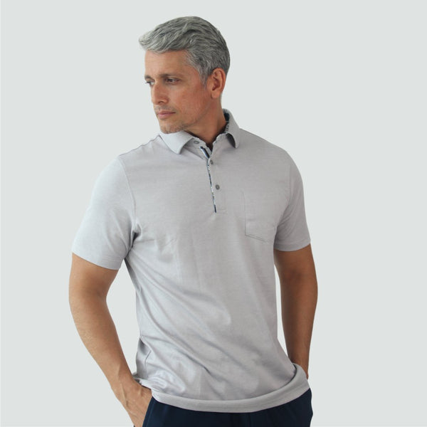 Polo Js Silver Bo Hombre Gris - JON SONEN COLOMBIA