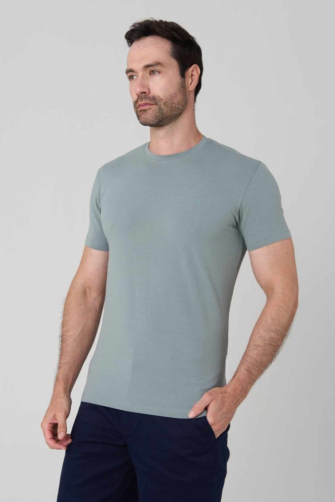 T-Shirt manga corta casual Jon Sonen - JON SONEN COLOMBIA