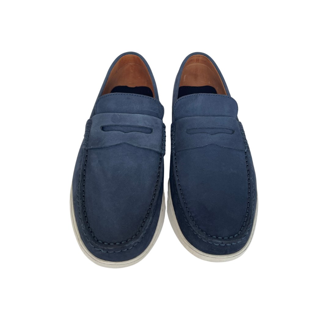 Zapato Casual Mocasin Nobuck Hombre Navy - JON SONEN COLOMBIA