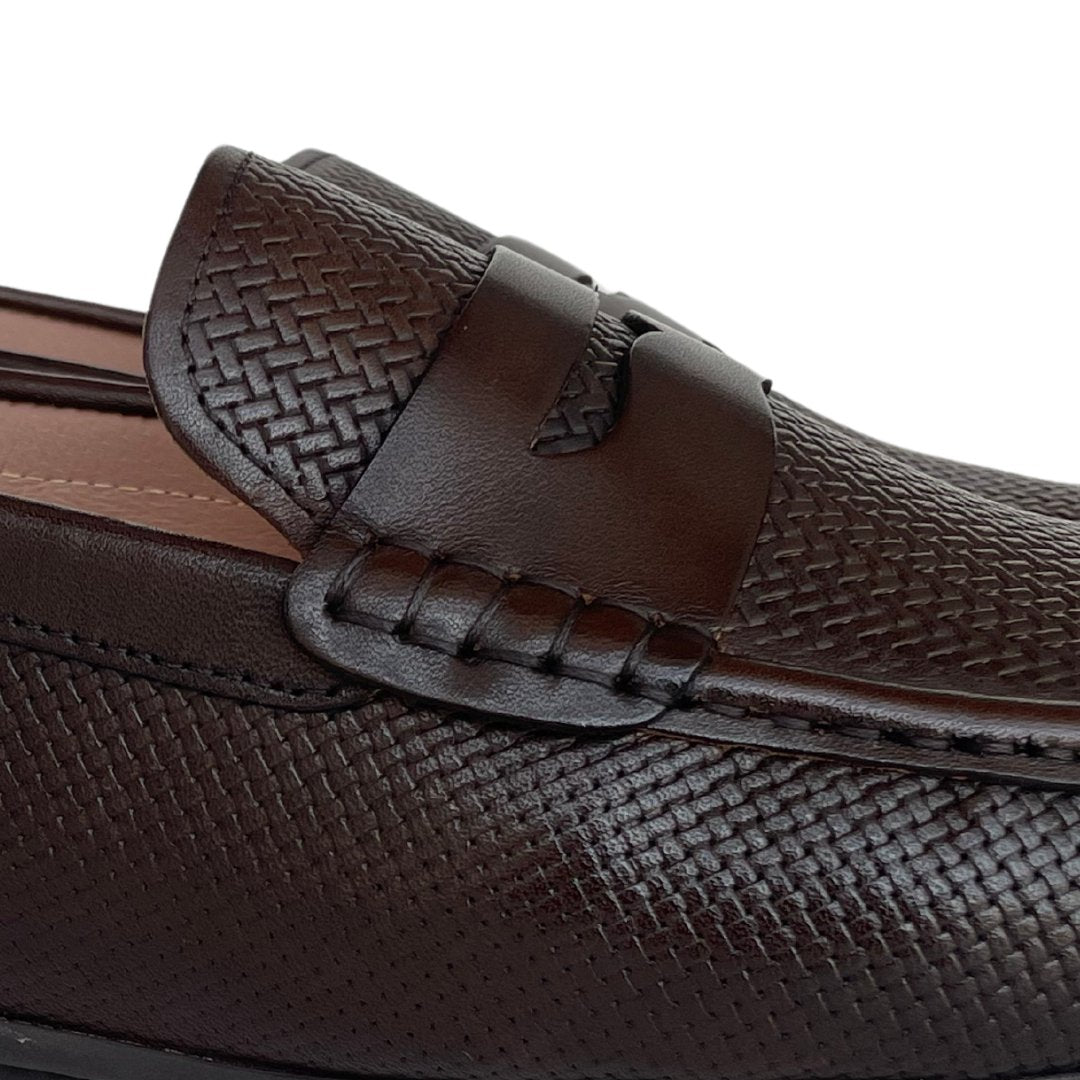 Zapato Mocasin Casual Jon Sonen Hombre Brown - JON SONEN COLOMBIA