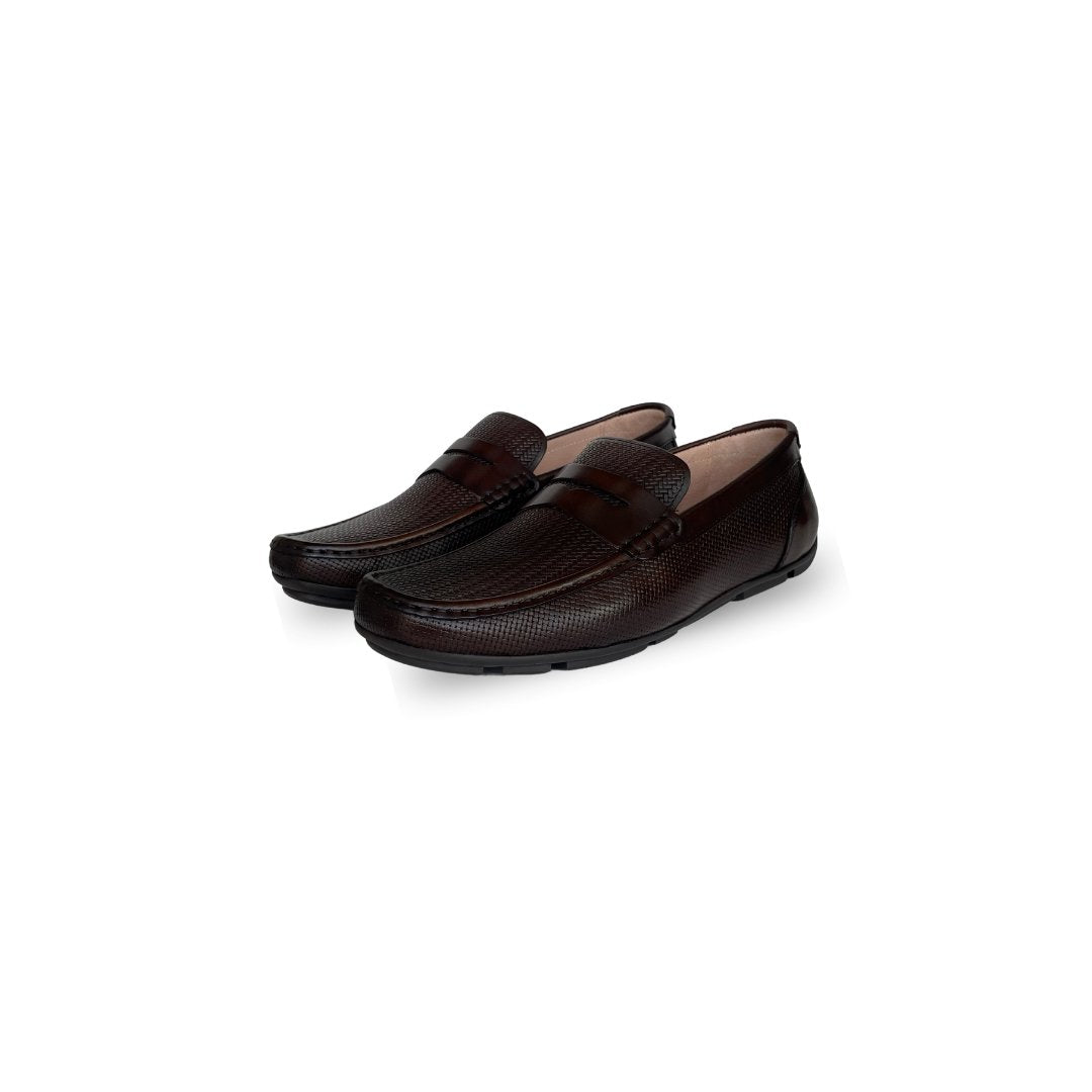 Zapato Mocasin Casual Jon Sonen Hombre Brown - JON SONEN COLOMBIA