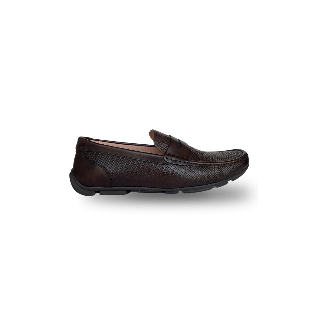 Zapato Mocasin Casual Jon Sonen Hombre Brown - JON SONEN COLOMBIA